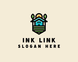 Plant Farm House  logo design