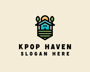 Plant Farm House  logo design