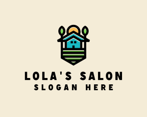 Plant Farm House  logo design