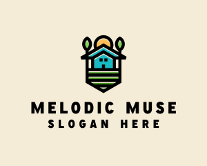 Plant Farm House  logo design