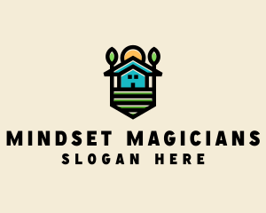 Plant Farm House  logo design