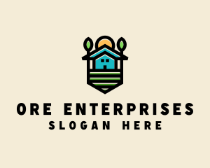 Plant Farm House  logo design