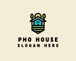 Plant Farm House  logo design