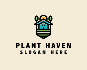 Plant Farm House  logo design