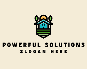 Plant Farm House  logo design