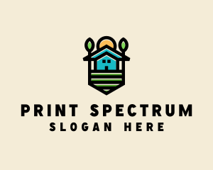 Plant Farm House  logo design