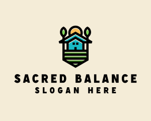 Plant Farm House  logo design