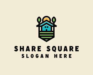 Plant Farm House  logo design