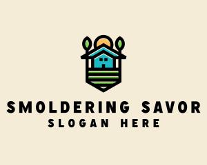 Plant Farm House  logo design