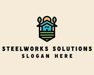 Plant Farm House  logo design