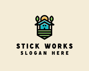 Plant Farm House  logo design