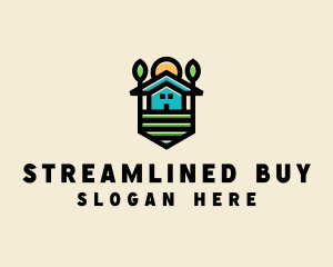 Plant Farm House  logo design