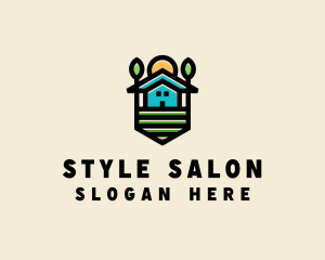 Plant Farm House  logo design