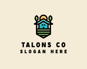 Plant Farm House  logo design