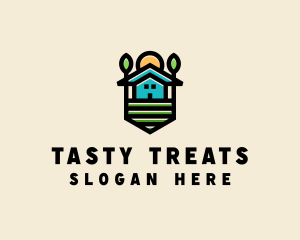 Plant Farm House  logo design