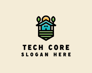 Plant Farm House  logo design