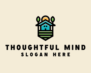 Plant Farm House  logo design