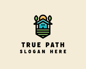 Plant Farm House  logo design