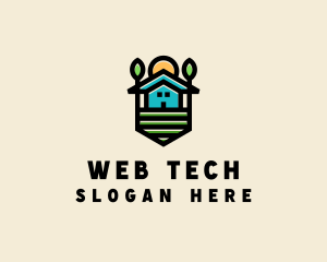 Plant Farm House  logo design