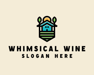 Plant Farm House  logo design