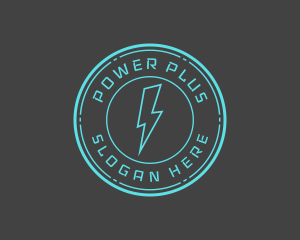Power Utilities Stamp logo
