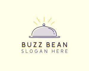 Restaurant Food Cloche logo design