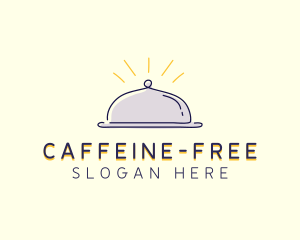 Restaurant Food Cloche logo design