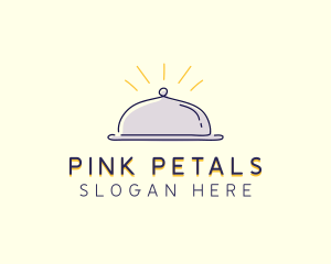 Restaurant Food Cloche logo design