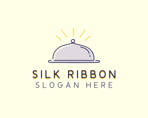 Restaurant Food Cloche logo design