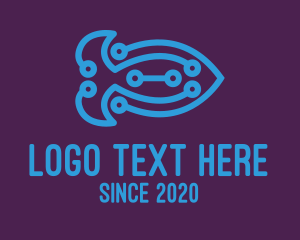 Digital Blue Fish logo