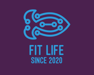 Digital Blue Fish logo