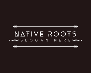 Native Tribal Brand logo design