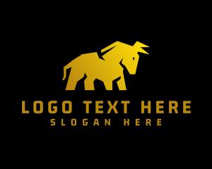 Golden Wild Ox logo