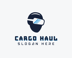 VR Gamer Goggles logo design