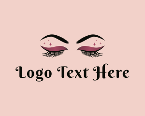 Eyelashes Beauty Makeup logo