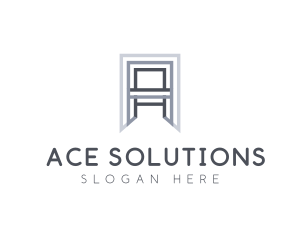 Architecture Firm Company Letter A logo design