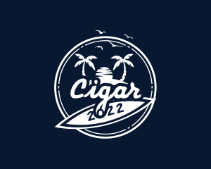 Summer Island Surf  logo