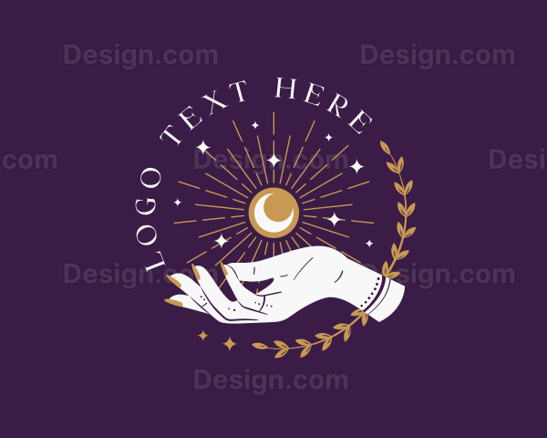 Mystical Esoteric Hand Logo