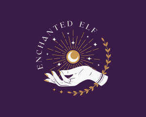 Mystical Esoteric Hand  logo design