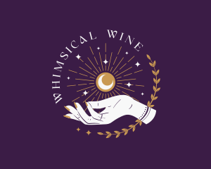 Mystical Esoteric Hand  logo design