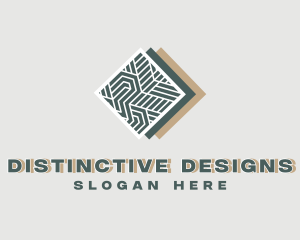 Interior Design Flooring logo design