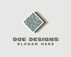 Interior Design Flooring logo design