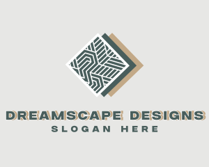 Interior Design Flooring logo design