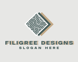 Interior Design Flooring logo design