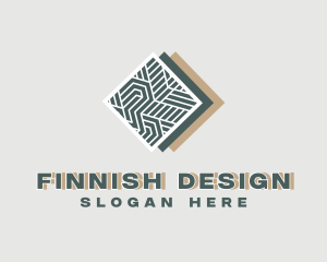 Interior Design Flooring logo design