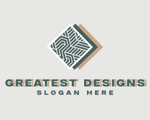 Interior Design Flooring logo design