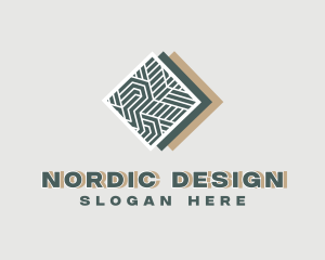 Interior Design Flooring logo design