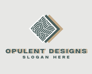 Interior Design Flooring logo design