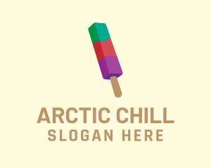 Colorful Frozen Popsicle logo
