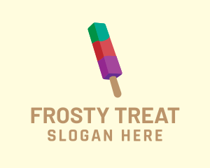 Colorful Frozen Popsicle logo